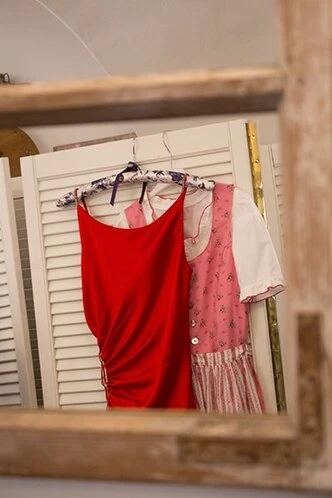 Rotes Abendkleid